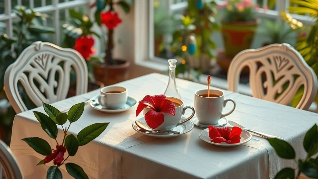 Chá de hibisco e seus benefícios para a saúde